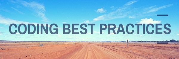 Coding best practices cover image